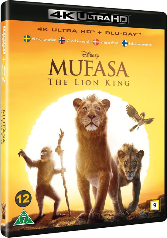 Cover for Lion King · Mufasa: the Lion King (4K Ultra HD/BD) (2025)