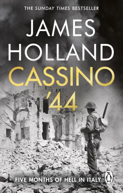 Cover for James Holland · Cassino '44: Five Months of Hell in Italy (Paperback Book) (2025)