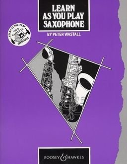 Cover for Hal Leonard Corp. · Learn As You Play Saxophone Book / Online Audio (Bog) (2023)