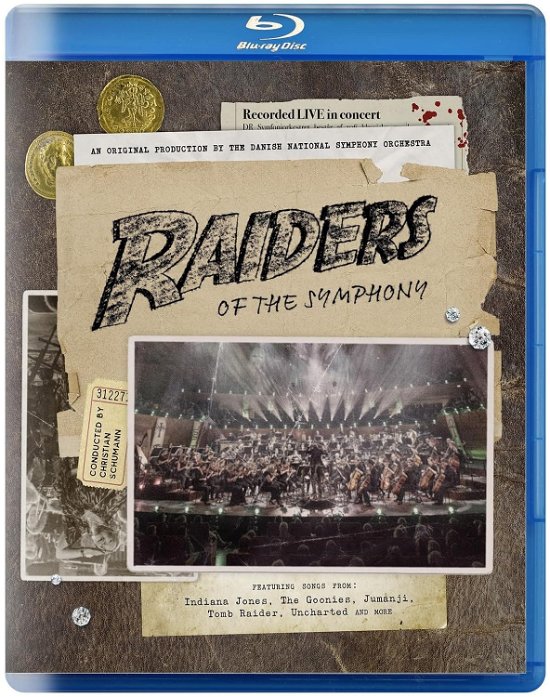 Cover for Danish National Symphony Orche · Raiders of the Symphony (Blu-ray) (2024)