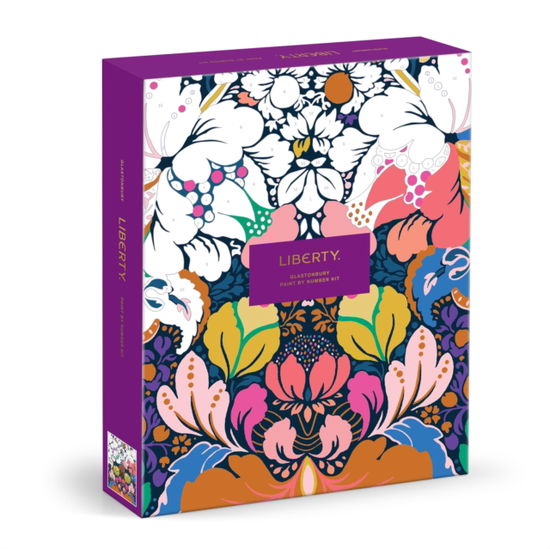 Cover for Galison · Liberty 9 x 12 Paint by Number Kit Glastonbury (Buch) (2025)