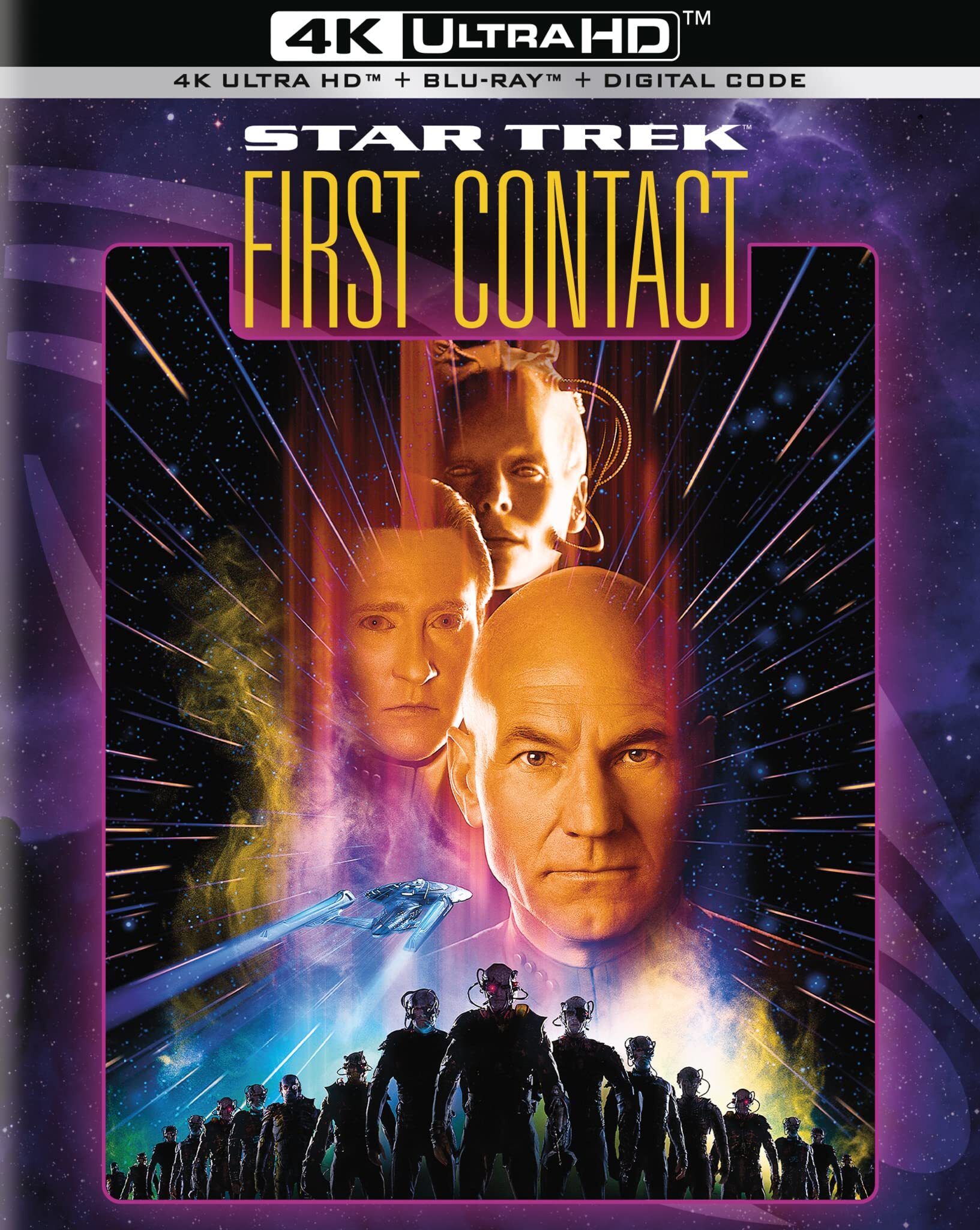 Cover for Star Trek Viii: First Contact (Blu-ray) (2023)