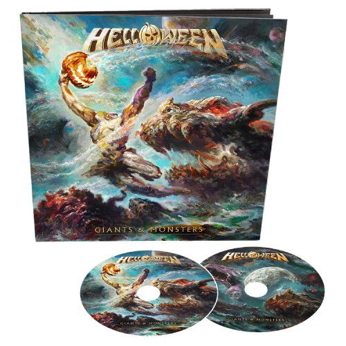 Cover for Helloween · Giants &amp; Monsters (CD) [Limited Deluxe Earbook edition] (2025)