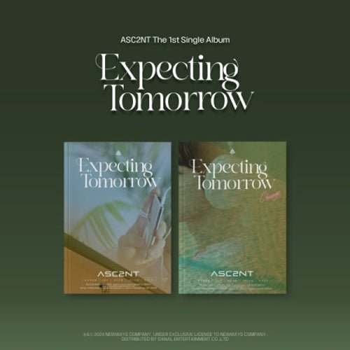 Cover for Asc2nt · Expecting Tomorrow (CD/Merch) [Photobook edition] (2024)