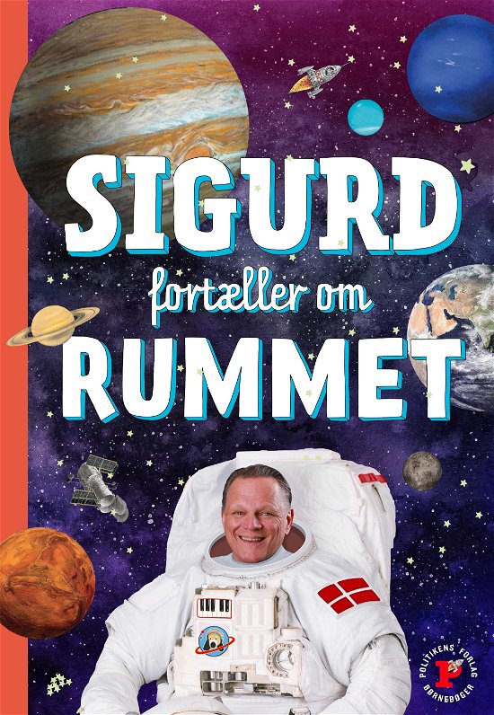 Cover for Sigurd Barrett · Sigurd fortæller om rummet (Hardcover bog) [1. udgave] (2024)