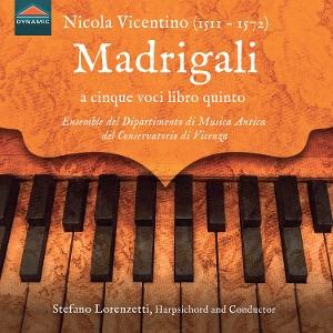 Cover for Floriana Fornelli · Nicola Vicentino: Madrigali a Cinque Voci Libro Qu (CD) (2025)