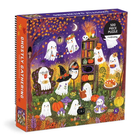 Cover for Mudpuppy · Ghostly Gathering 500 Piece Family Puzzle (GAME) (2025)