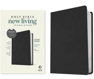 Cover for Tyndale · Lp-Nlt Giant Print Premium Filament Blac (Buch) (2024)