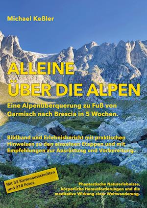 Cover for Michael Keßler · Alleine über die Alpen (Bok) (2024)
