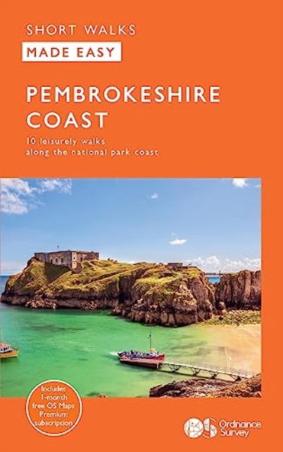 Cover for Pembrokeshire Coast: 10 Leisurely Walks - OS Short Walks Made Easy (Book) (2023)