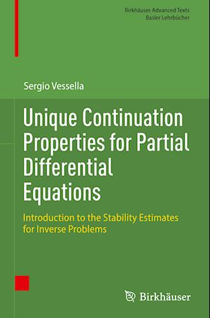 Cover for Sergio Vessella · Unique Continuation Properties for Partial Differential Equations: Introduction to the Stability Estimates for Inverse Problems - Birkhauser Advanced Texts / Basler Lehrbucher (Hardcover Book) (2025)