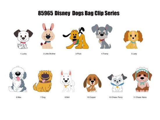 Cover for Disney Dogs 3D Schaumstoff-Taschenanhanger Serie 1 (Lelut) (2025)