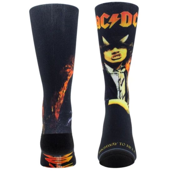 Cover for AC/DC · AC/DC Highway To Hell Socks (One Size) (Bekleidung) (2024)
