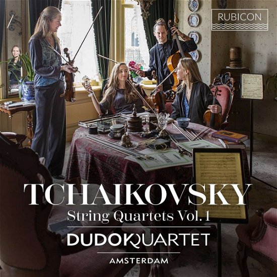 Cover for Dudok Quartet Amsterdam · Tchaikovsky: String Quartets Vol. 1 (CD) (2024)