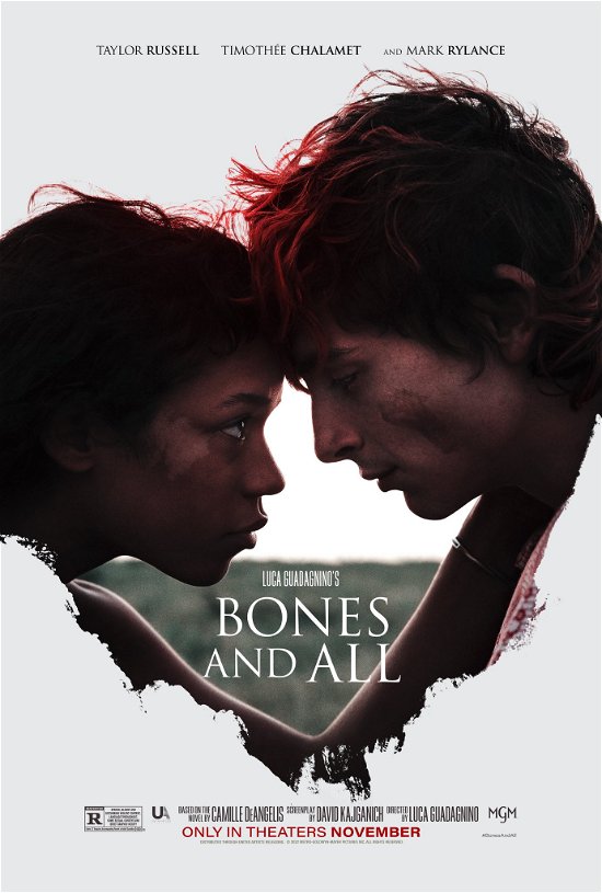 Cover for Bones and All BD · Bones And All (Blu-ray) (2023)