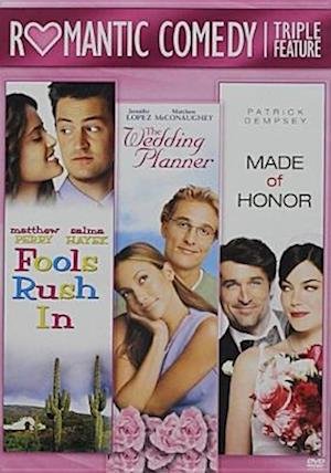 Cover for Fools Rush in / Made of Honor / Wedding Planner (DVD) (2016)