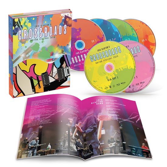 Cover for Eric Clapton · Crossroads Guitar Festival 2023 (CD/Blu-ray) [Deluxe Box Set edition] (2024)