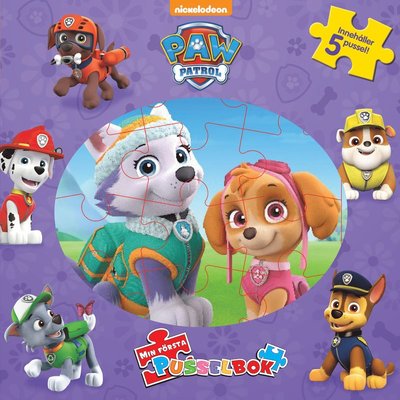 Cover for Min första pusselbok: Paw Patrol Skye - Min första pusselbok (Board book) (2024)