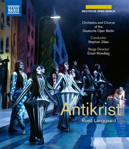 Cover for Orchestra Of The Deutsche Oper Berlin · Langgaard: Antikrist (Blu-ray) (2024)