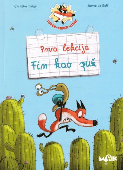 Cover for Christine Beigel · Super, super lisac prva lekcija - Fin ko puž (Taschenbuch) (2021)