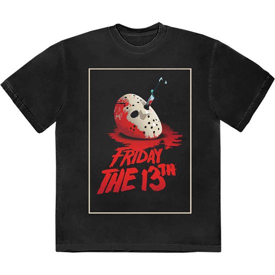 Cover for Friday the 13th · Friday the 13th Unisex T-Shirt: Jason Blood Mask (T-shirt) [size S]