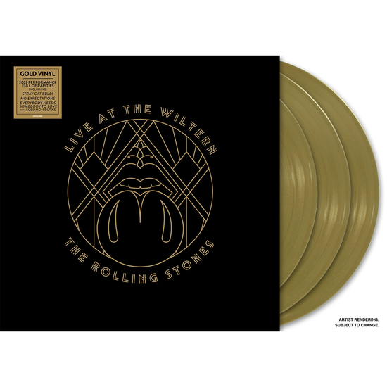 Cover for The Rolling Stones · Live at the Wiltern (LP) [Gold Vinyl edition] (2024)