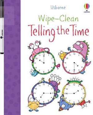 Wipe-Clean Telling The Time - Jessica Greenwell - Books - - 9781835405666 - April 1, 2025
