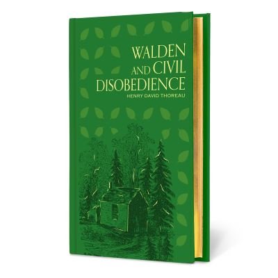 Cover for Henry David Thoreau · Walden and Civil Disobedience - Signature Gilded Editions (Hardcover bog) (2024)