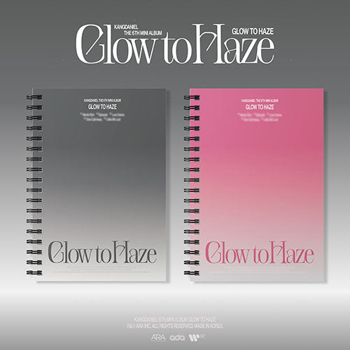 Cover for KANG DANIEL · Glow To Haze (CD/Merch) [Photobook edition] (2025)
