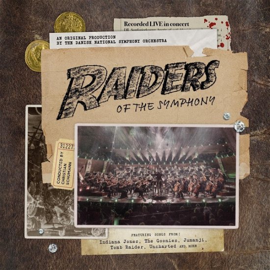 Cover for Danish National Symphony Orche · Raiders of the Symphony (CD) (2024)