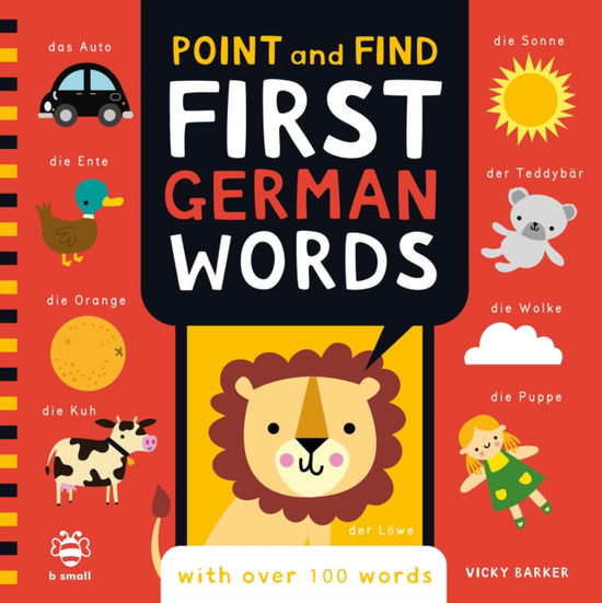 Cover for Vicky Barker · Point and Find First German Words: With Over 100 Words - Point and Find First Words (Board book) (2025)