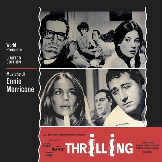 Cover for Ennio Morricone · Thrilling (World Premiere) (CD) [Cd Numerato Limited edition] (2024)