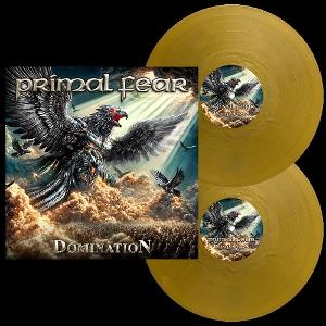 Cover for Primal Fear · Domination (Gold Opaque) (LP) (2025)