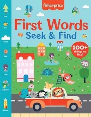 Cover for Mattel · Fisher-Price: First Words Seek &amp; Find (Book) (2025)