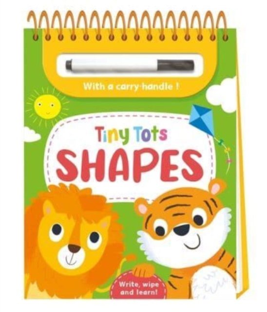 Cover for Igloo Books · Tiny Tots Shapes - Write, wipe and learn (Innbunden bok) (2024)
