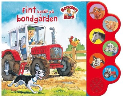 Cover for Steve Smallman · Bonden Blom: Fint besök på bondgården (Board book) (2024)