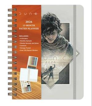 Cover for Insight Editions · 2026 Dune 13-Month Weekly Planner (Hardcover Book) (2025)