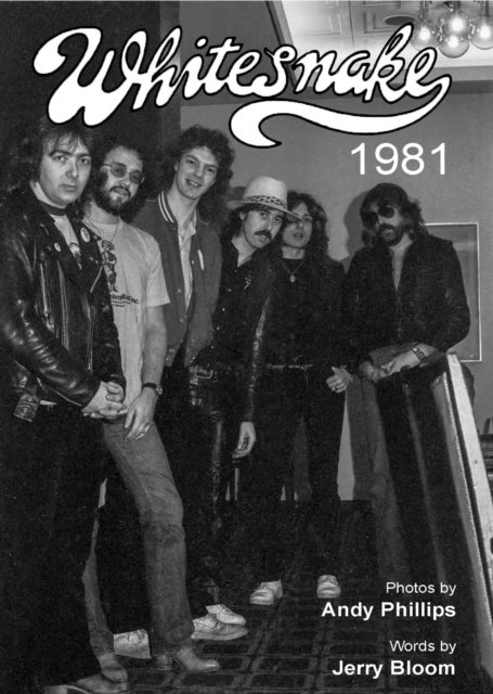 Cover for Jerry Bloom · Whitesnake 1981 (Innbunden bok) (2024)
