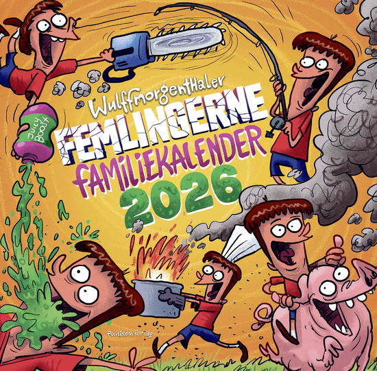 Cover for Anders Morgenthaler; Mikael Wulff · Femlingerne familiekalender 2026 (Bound Book) [1st edition] (2025)