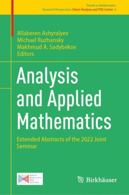 Cover for Analysis and Applied Mathematics: Extended Abstracts of the 2022 Joint Seminar - Trends in Mathematics (Hardcover Book) [2024 edition] (2024)