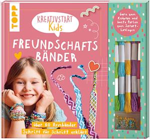 Cover for Frechverlag · Kreativstart Kids Freundschaftsbänder. Anleitungsbuch und Material (Book) (2024)