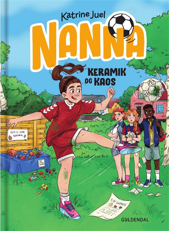 Cover for Katrine Juel · Nanna: Nanna 1 - Keramik og kaos (Hardcover Book) [1º edição] (2024)