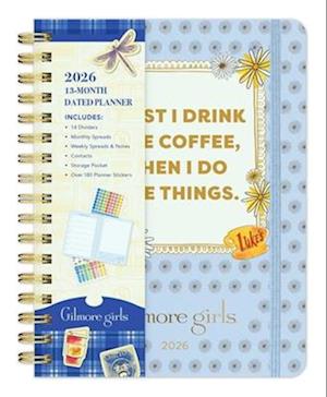 Cover for Insight Editions · 2026 Gilmore Girls 13-Month Weekly Planner (Hardcover Book) (2025)