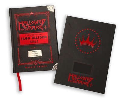 Cover for Martin Popoff · Hallowed By Their Name: The Unofficial Iron Maiden Bible: Beast Edition (Hardcover Book) (2025)