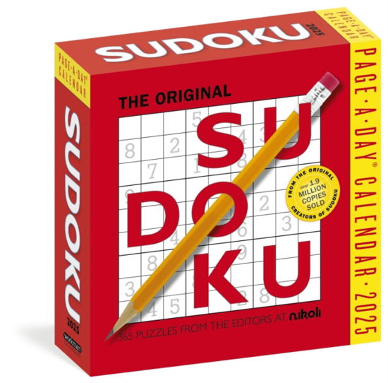 Nikoli Publishing · Original Sudoku Page-A-Day® Calendar 2025: 365 Puzzles from the Editors at Nikoli (Kalender) (2024)
