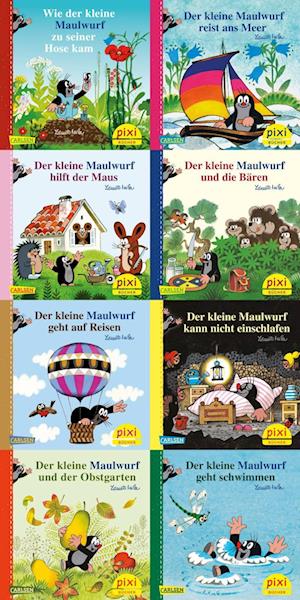 Cover for Zdeněk Miler · Pixi-8er-Set 256: Der kleine Maulwurf (8x1 Exemplar) (Bog) (2025)