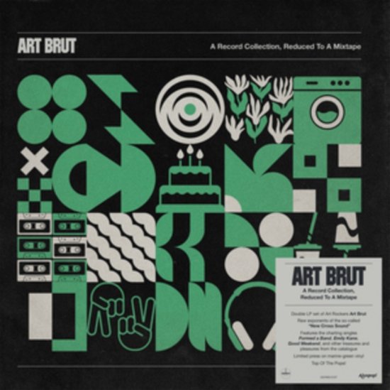 Art Brut · A Record Collection. Reduced To A Mixtape (Green Vinyl) (LP) (2024)