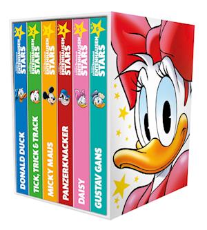 Cover for Disney · Lustiges Taschenbuch Entenhausen Stars Box (Bok) (2025)