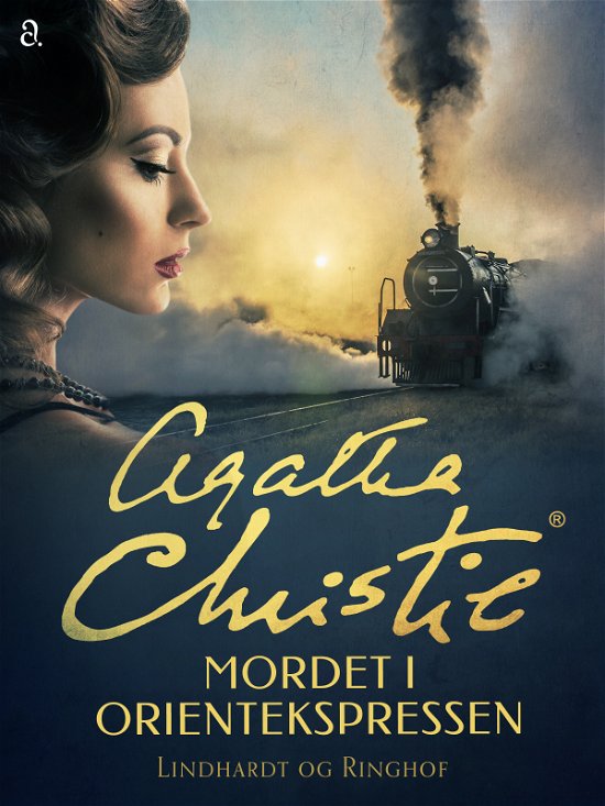 Cover for Agatha Christie · Agatha Christie: Mordet i Orientekspressen (Sewn Spine Book) [1st edition] (2024)