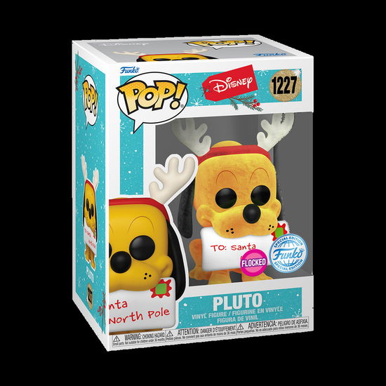 Cover for Disney POP! Vinyl Figur Holiday Pluto (Flocked) Sp (Spielzeug) (2025)
